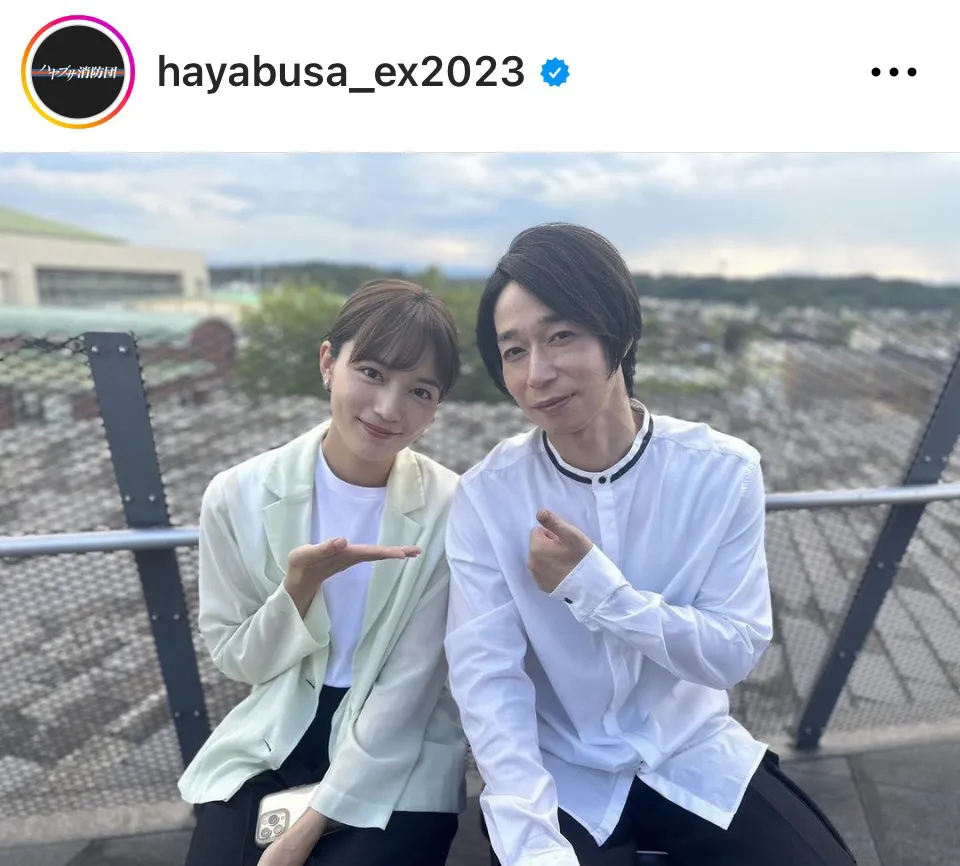 ※画像はドラマ「ハヤブサ消防団」公式Instagram(hayabusa_ex2023)より