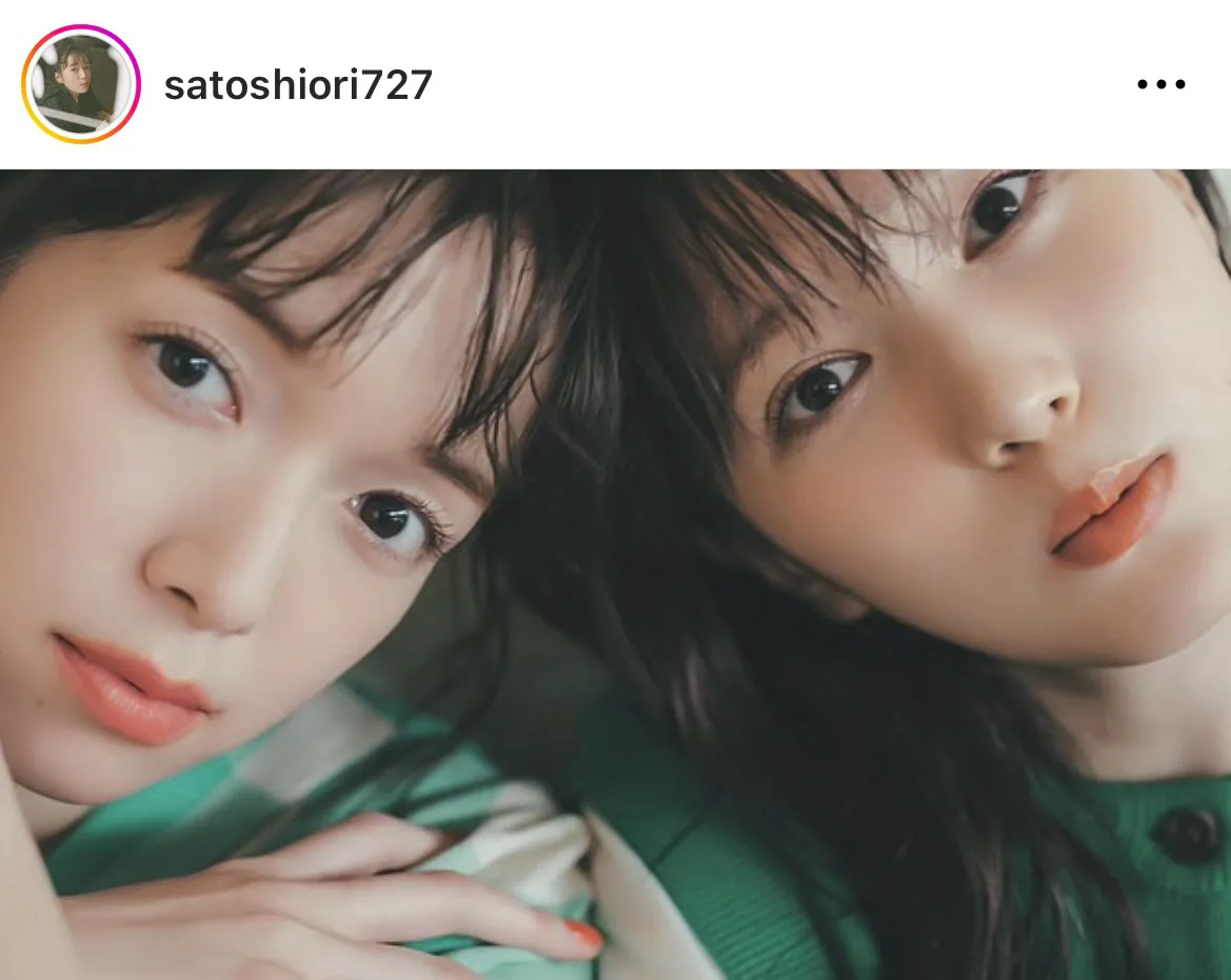 ※佐藤栞里公式Instagram(satoshiori727)より