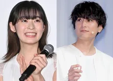 “身長差たまらない”森七菜＆間宮祥太朗、水族館デートでのオフショットに満面の笑み「お似合い」の声＜真夏のシンデレラ＞