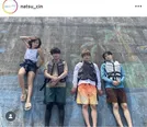 ＜真夏のシンデレラ＞吉川愛&萩原利久&白濱亜嵐、仲良く食事を楽しむオフショットに「裏側が楽しそうでホッとした」の声