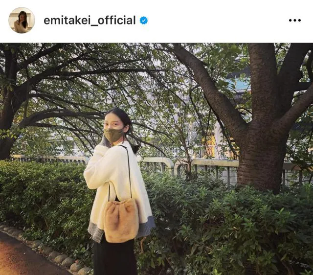 ※画像は武井咲オフィシャルInstagram(emitakei_official)より