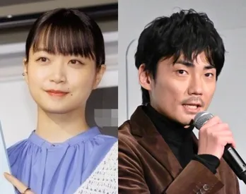 深川麻衣“繭美”と毎熊克哉“智明”の密会シーン…“宇宙人を発見した設定”のオフショットが「最高」<彼女たちの犯罪>