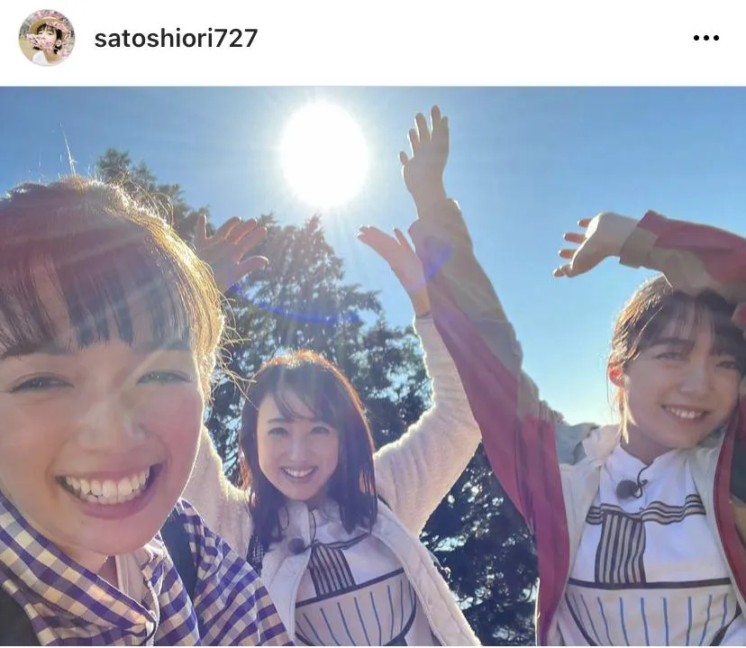 ※佐藤栞里公式Instagram(satoshiori727)より