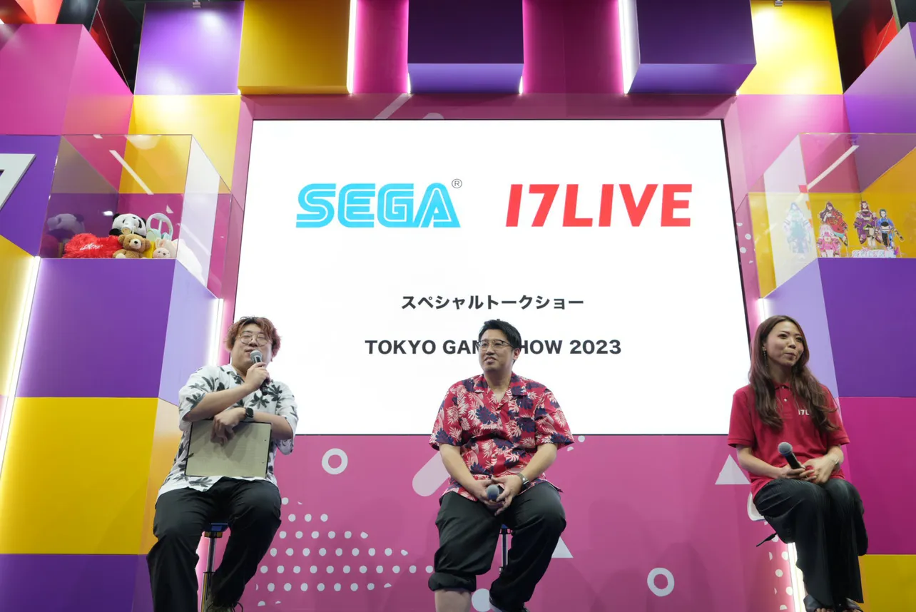 「SEGAx17LIVEスペシャルトークショー at TGS 2023」