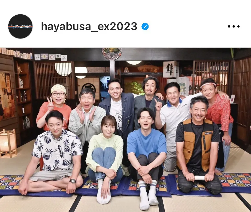 ※画像はドラマ「ハヤブサ消防団」公式Instagram(hayabusa_ex2023)より