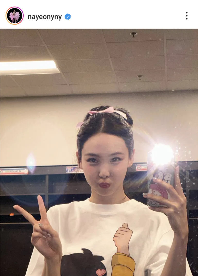 ※NAYEONオフィシャルInstagram(nayeonyny)より 