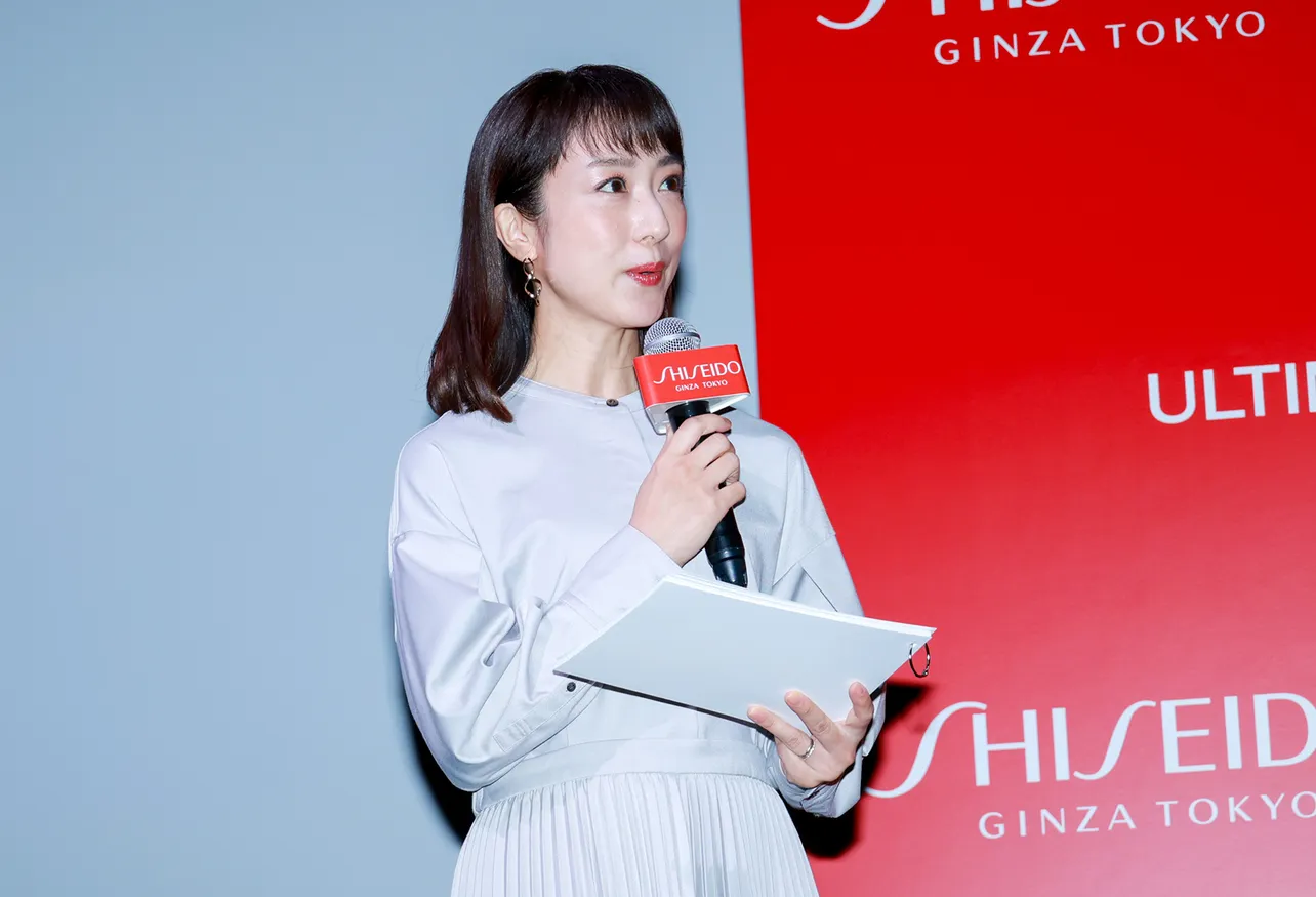 「SHISEIDO 新美容液『アルティミューン』発表会」より