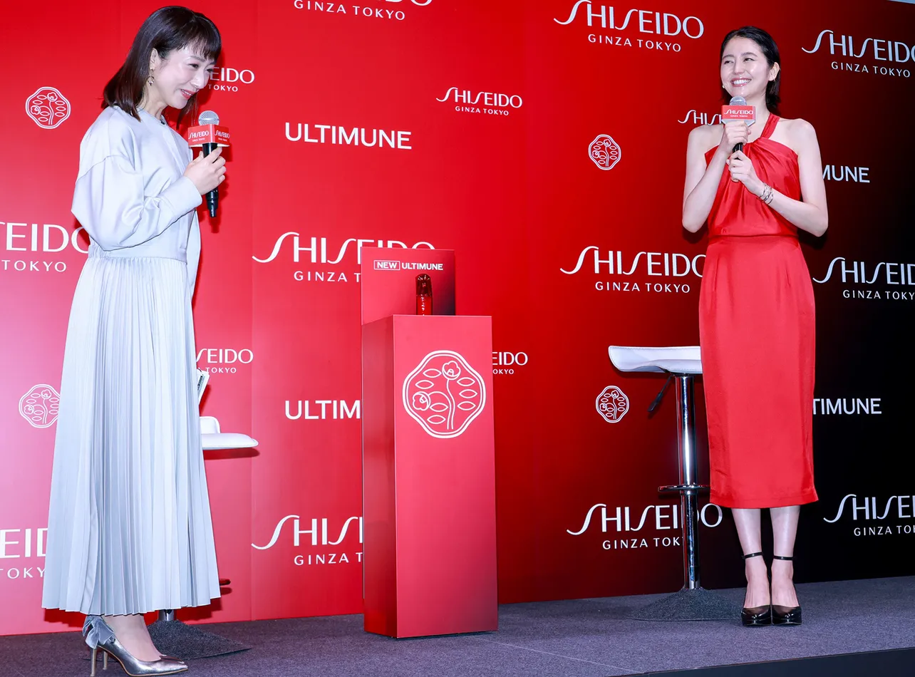 「SHISEIDO 新美容液『アルティミューン』発表会」より