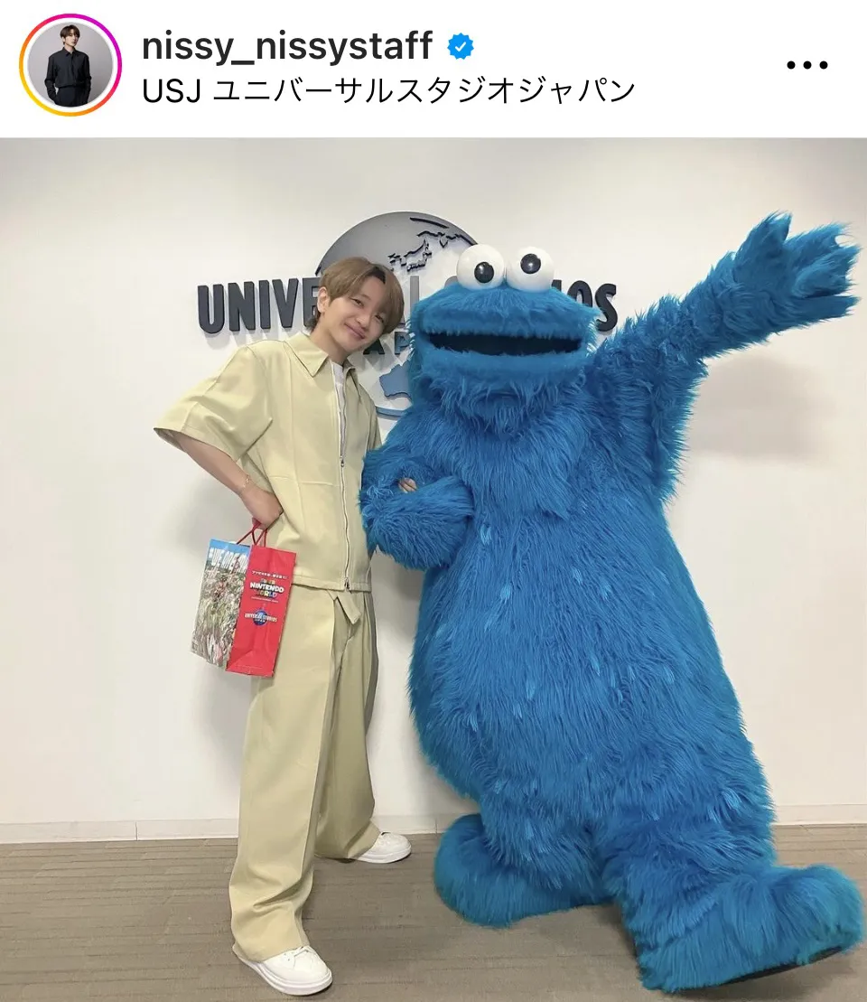 ※画像はNissy&Staff Instagram(nissy_nissystaff)より