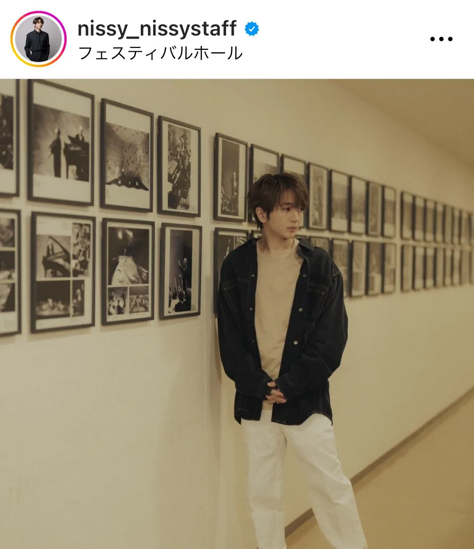 ※画像はNissy&Staff Instagram(nissy_nissystaff)より