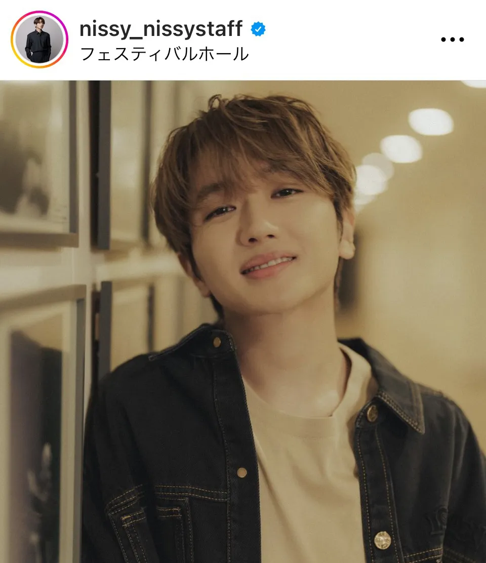 ※画像はNissy&Staff Instagram(nissy_nissystaff)より