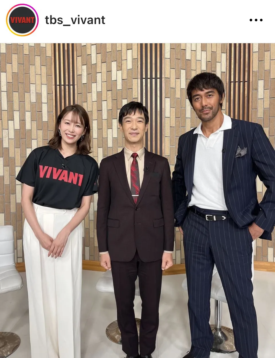 ※画像は日曜劇場「VIVANT」公式Instagram(tbs_vivant)より