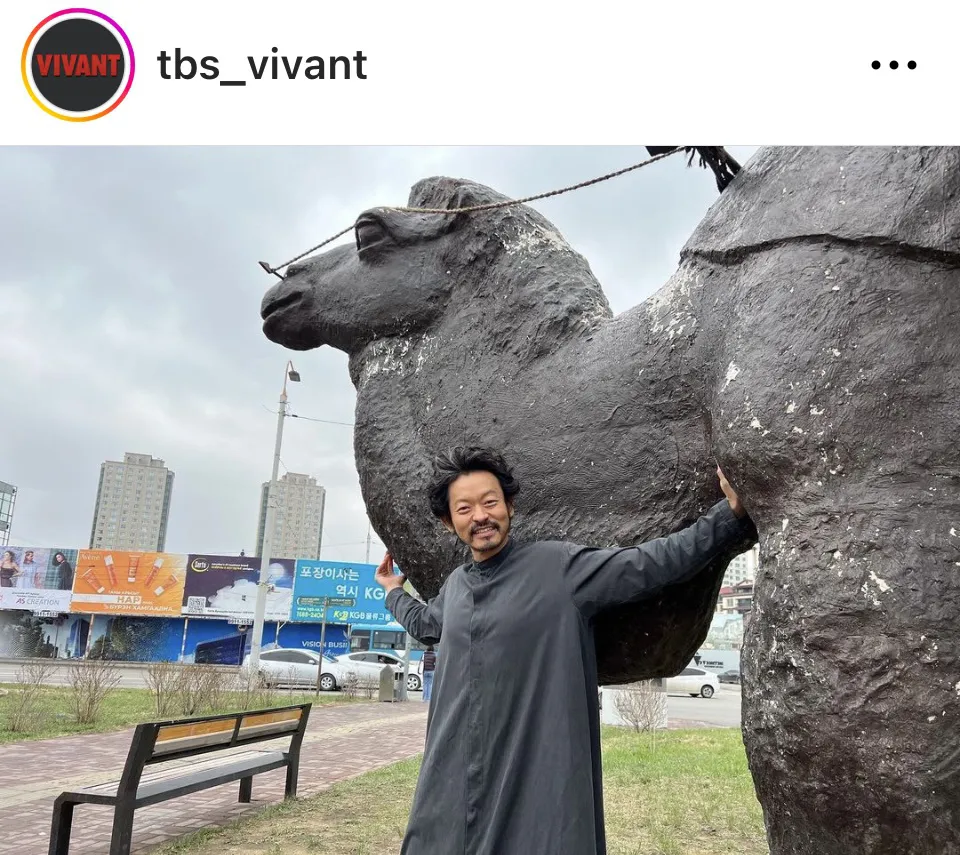 ※画像は日曜劇場「VIVANT」公式Instagram(tbs_vivant)より