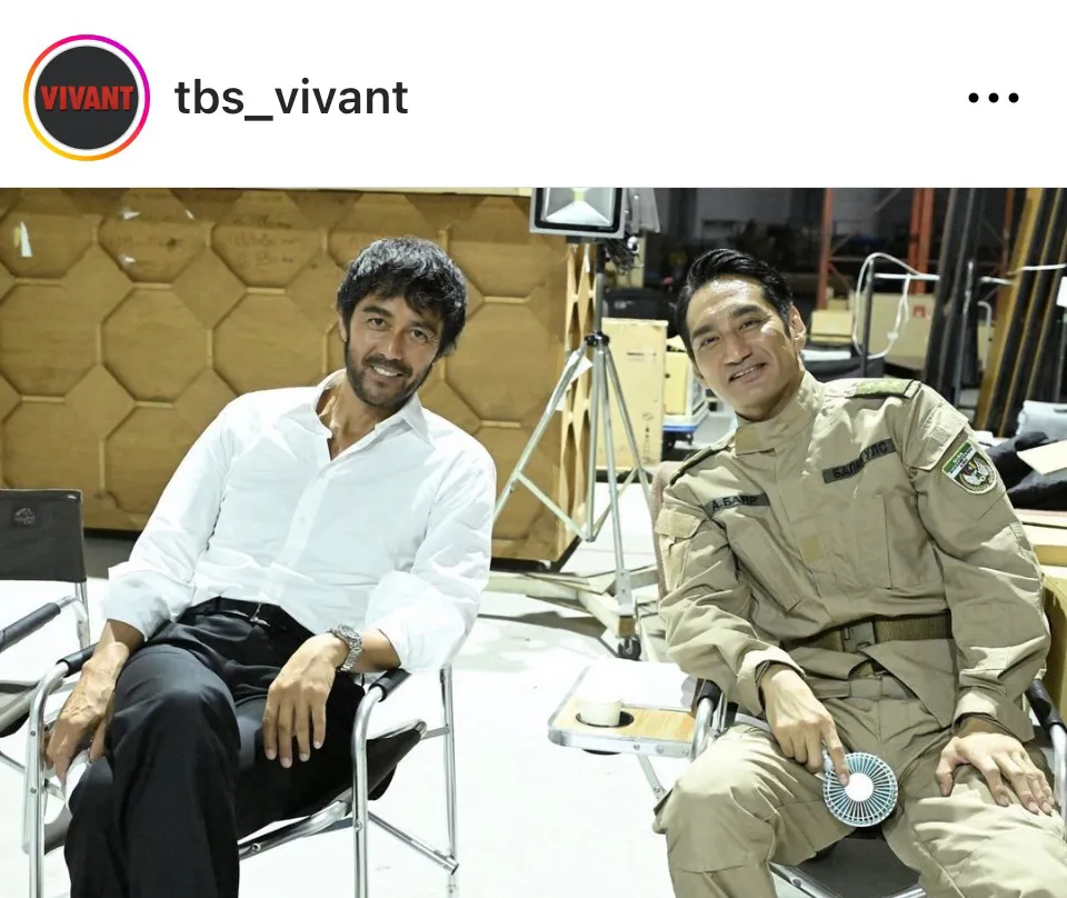 ※画像は日曜劇場「VIVANT」公式Instagram(tbs_vivant)より