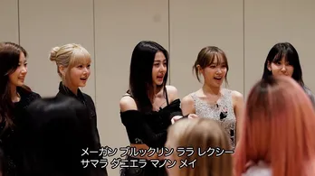 聖地・HYBE本社でのLE SSERAFIMのサプライズ訪問にドリアカメンバー大興奮「この手は一生、洗えません」<The Debut:Dream Academy>