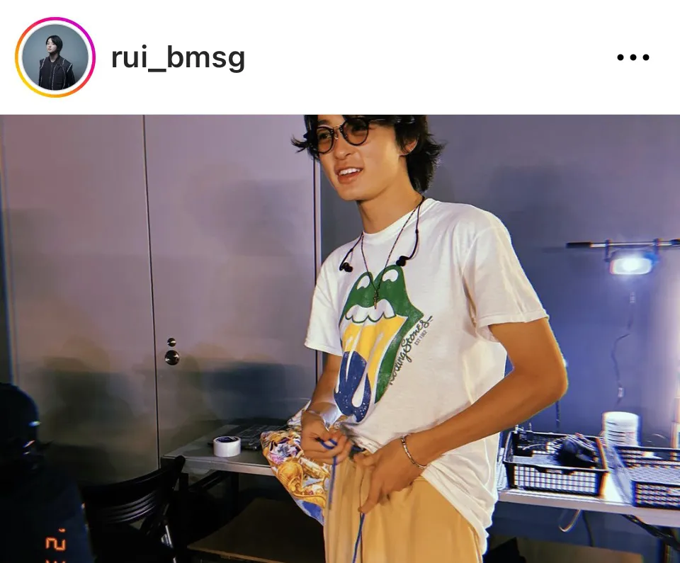 ※画像はRUI Instagram(rui_bmsg)より