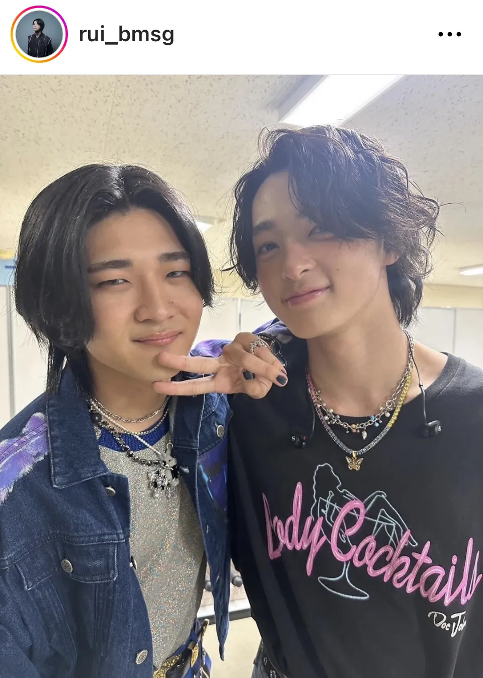 【写真】RUI、edhiii boiとのエモ2ショットで見せる笑顔がかわいすぎる