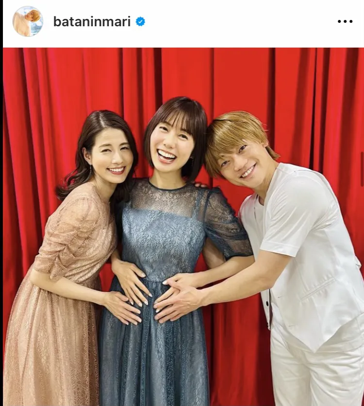  ※おばたのお兄さん公式Instagram(bataninmari)のスクリーンショット