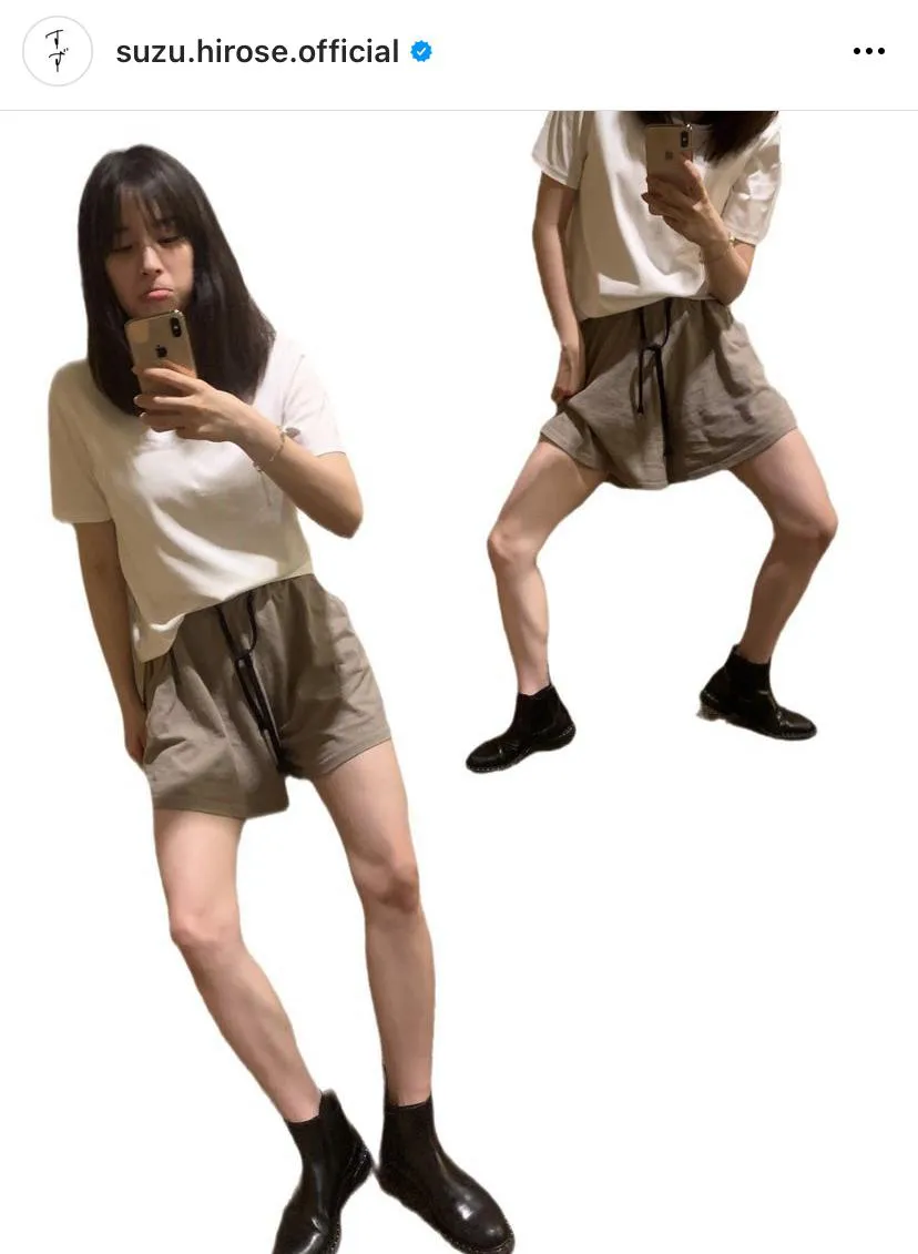 広瀬すずのパンツ 画像・写真 広瀬すず、美デコルテ&ふくらはぎを大胆に開放…美肌輝く