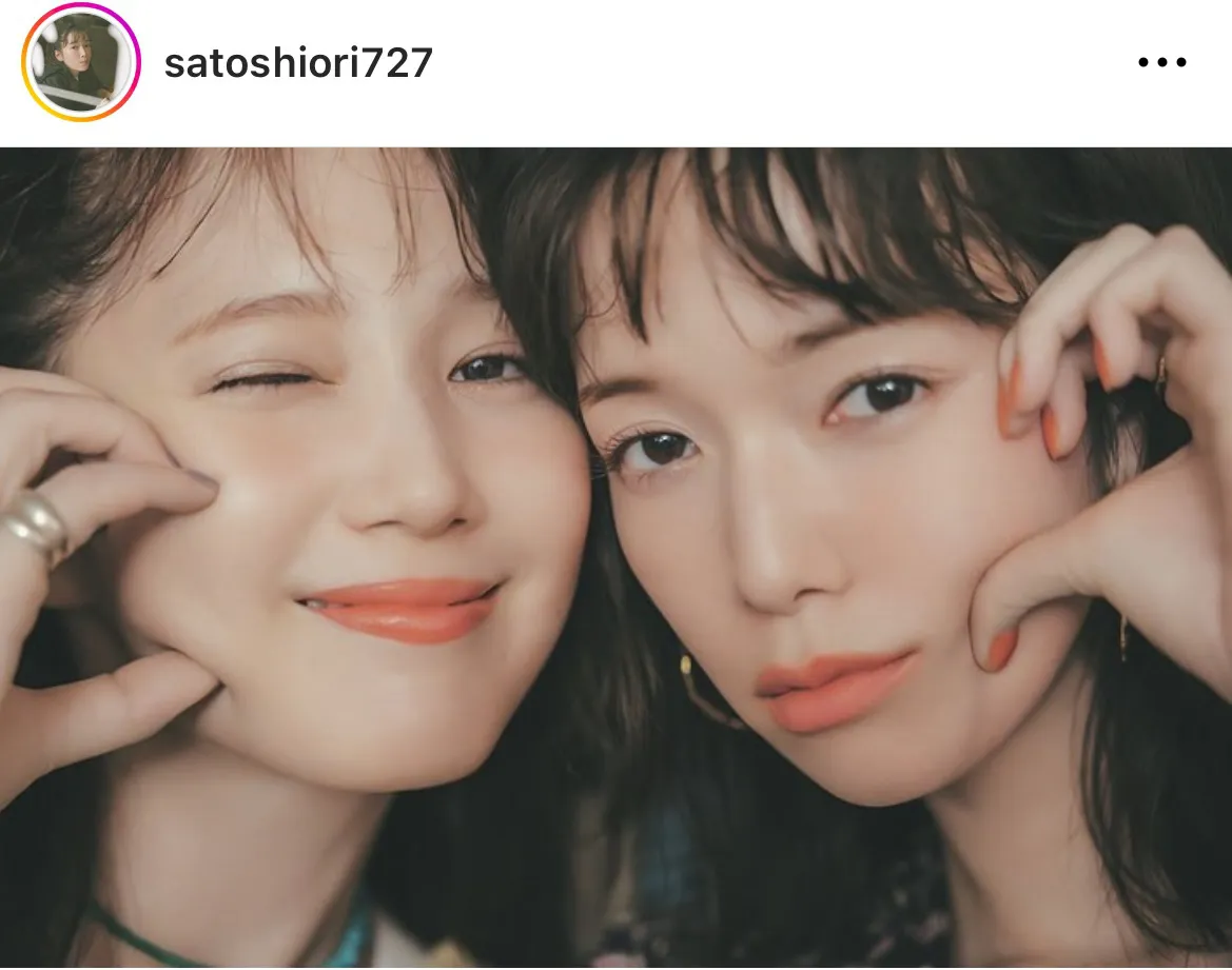 ※佐藤栞里公式Instagram(satoshiori727)より