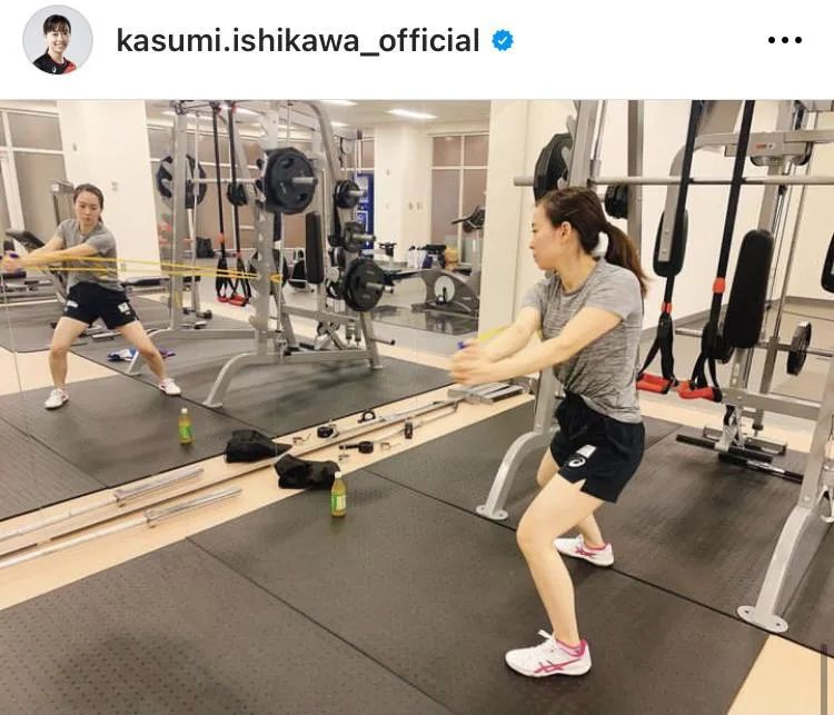  ※画像は石川佳純(kasumi.ishikawa_official)公式Instagramより