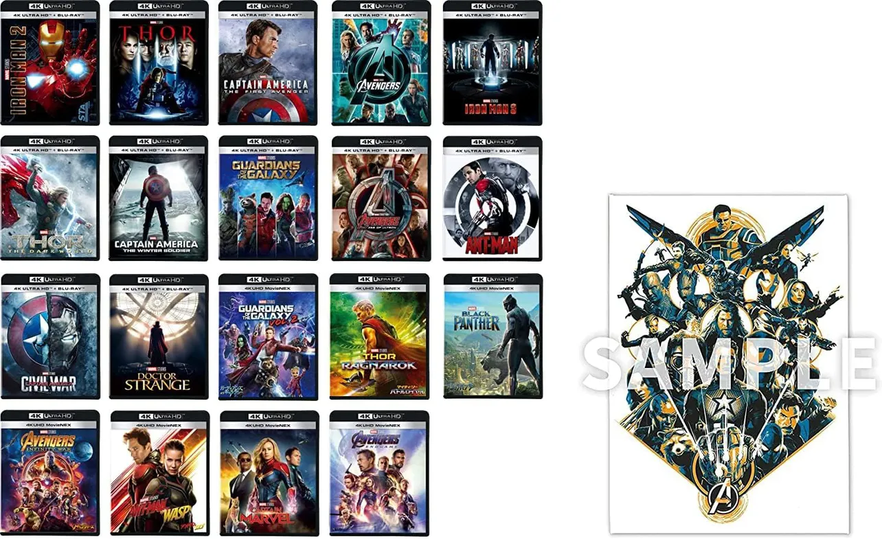 Amazonプライム感謝祭】本日最終日！ ディズニー/MARVEL(マーベル)作品のBlu-rayセットがお買い得 | WEBザテレビジョン