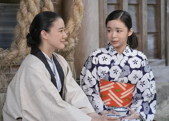 <明日のブギウギ>蒼井優“礼子”が趣里“スズ子”に過去を打ち明ける