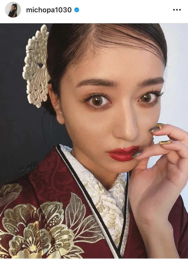 ※池田美優オフィシャルInstagram(michopa1030)より