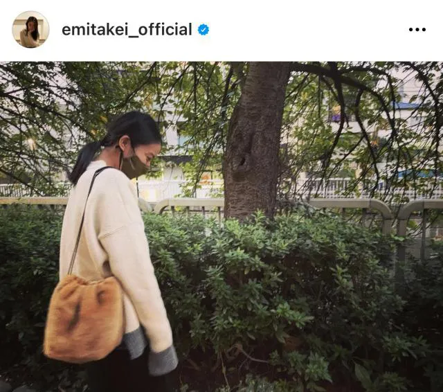 ※画像は武井咲オフィシャルInstagram(emitakei_official)より