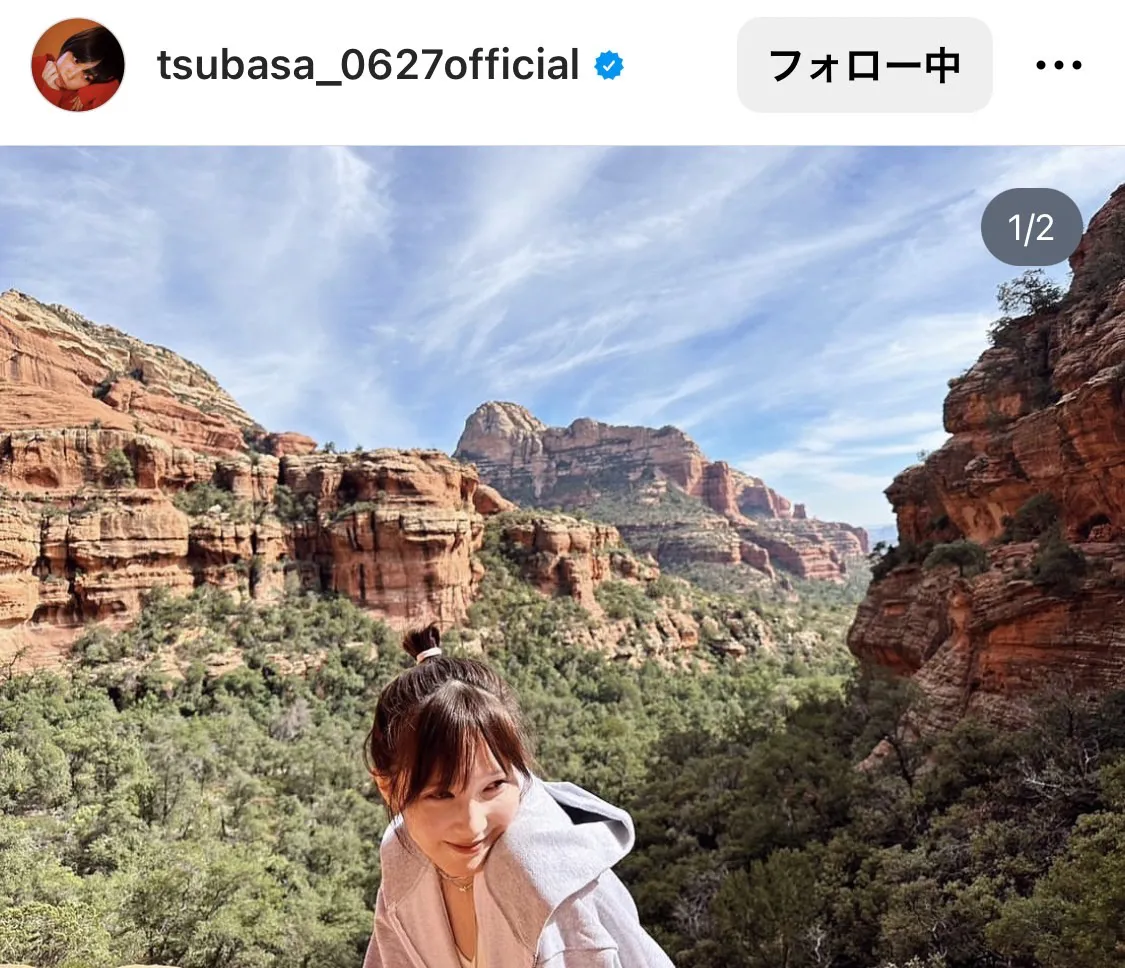 ※本田翼公式Instagram(tsubasa_0627official)より