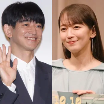 吉岡里帆&永山瑛太が対照的な表情でキメたオフショットに「さすがモデル出身」と反響<時をかけるな、恋人たち>
