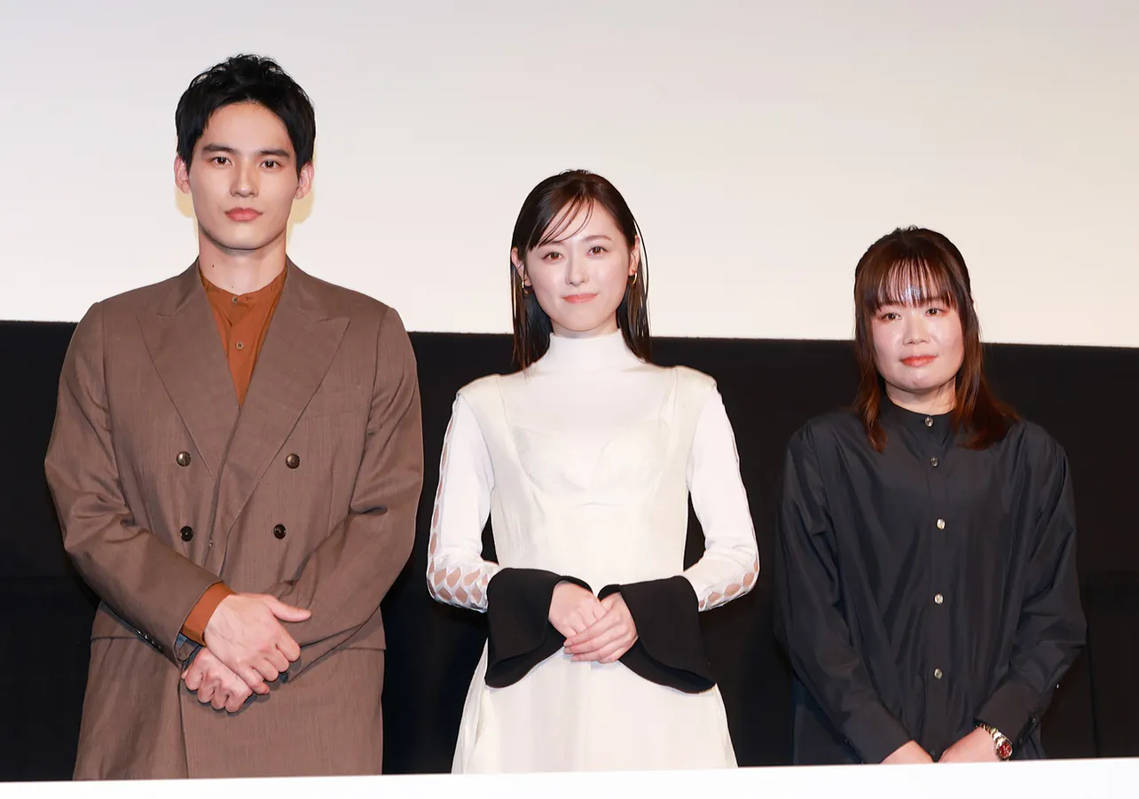 映画「あの花が咲く丘で、君とまた出会えたら。」最速試写サプライズ舞台あいさつより