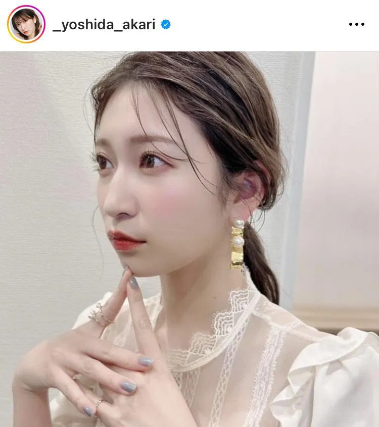 吉田朱里公式Instagram(_yoshida_akari)より