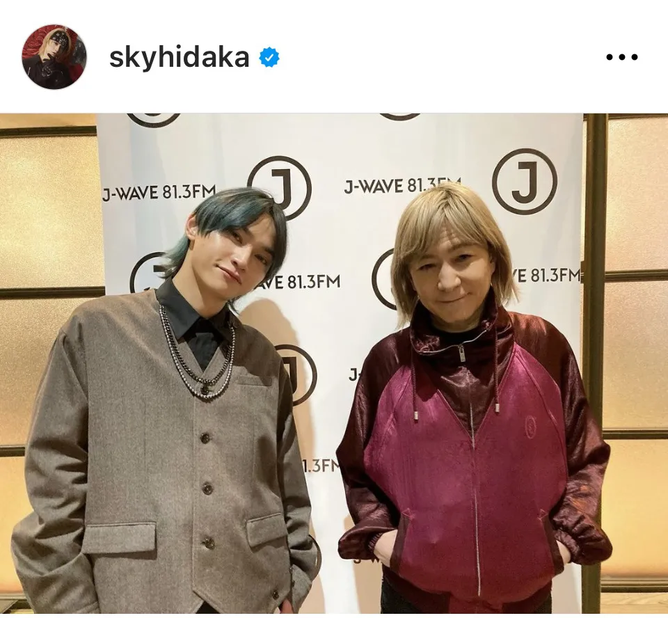 ※画像はSKY-HI Instagram (skyhidaka)より