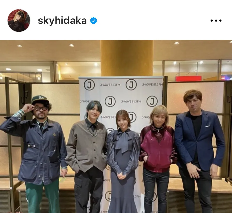 ※画像はSKY-HI Instagram (skyhidaka)より