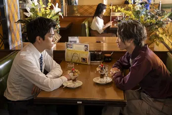 重岡大毅“舜”と田中樹“片山”が顔面クリームまみれ…嫉妬の炎を燃やす直接対面<単身花日>