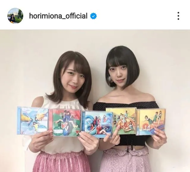 ※堀未央奈オフィシャルInstagram(horimiona_official)より