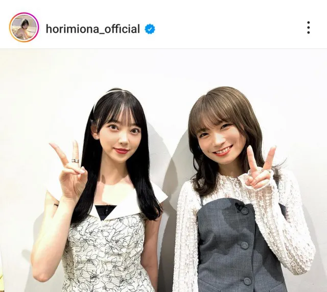 ※堀未央奈オフィシャルInstagram(horimiona_official)より