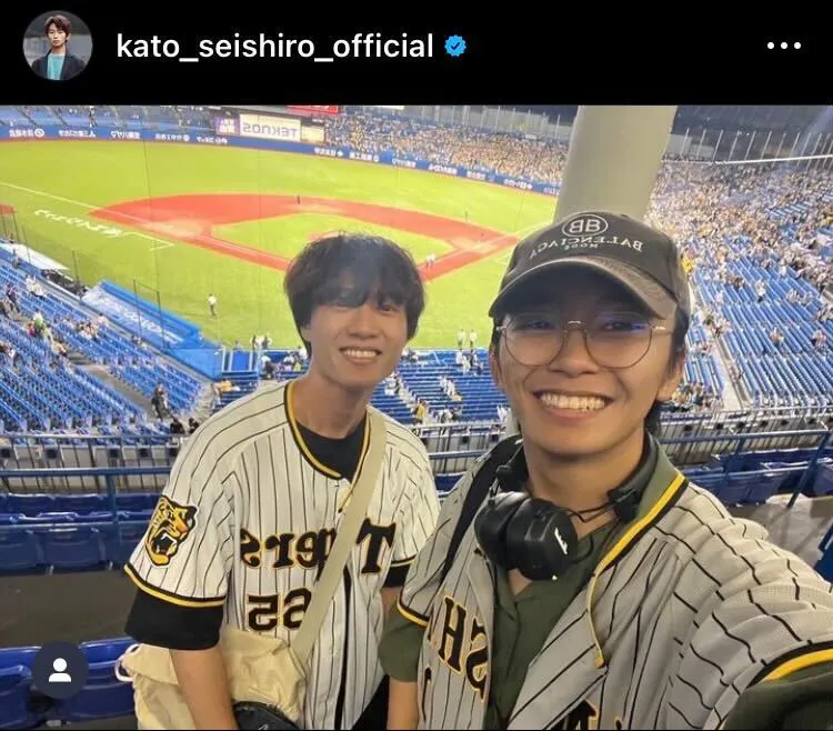 ※画像は加藤清史郎Instagram(kato_seishiro_official)より