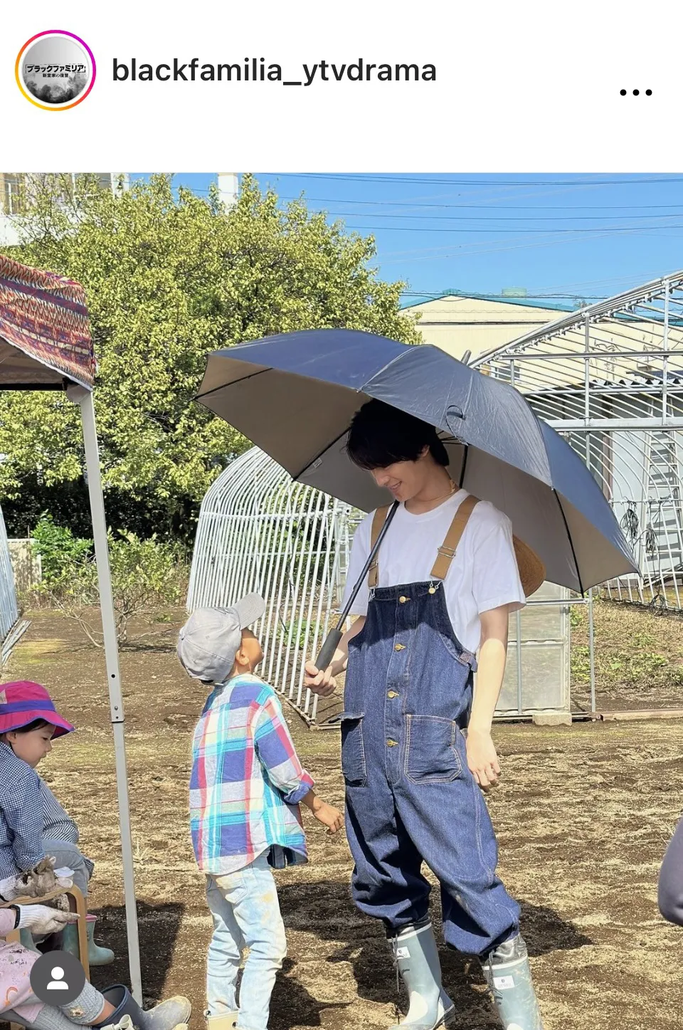 ※画像はドラマ「ブラックファミリア～新堂家の復讐～」公式Instagram(blackfamilia_ytvdrama)より