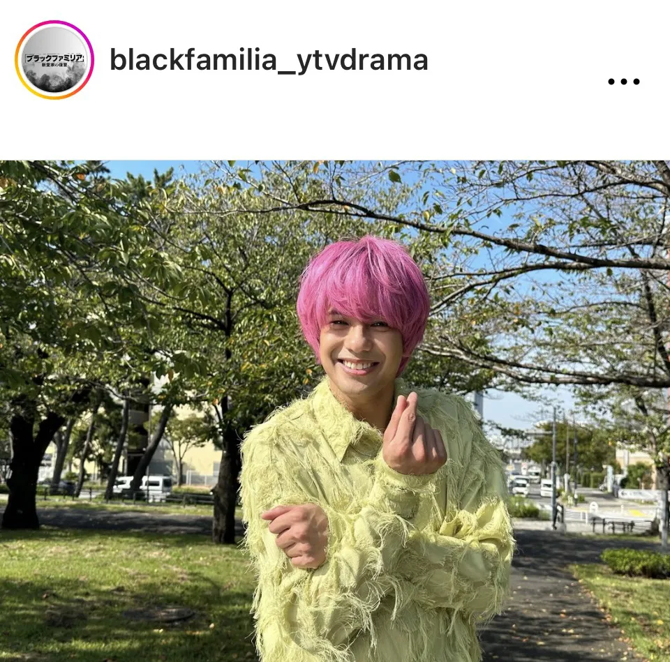 ※画像はドラマ「ブラックファミリア～新堂家の復讐～」公式Instagram(blackfamilia_ytvdrama)より