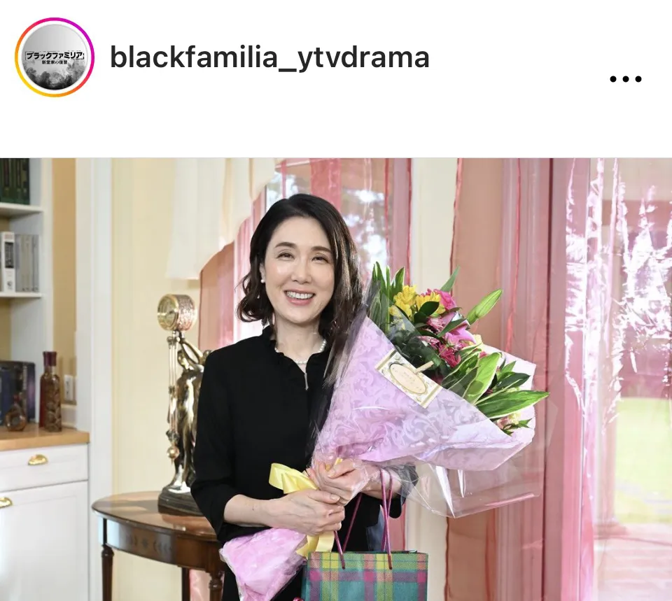 ※画像はドラマ「ブラックファミリア～新堂家の復讐～」公式Instagram(blackfamilia_ytvdrama)より