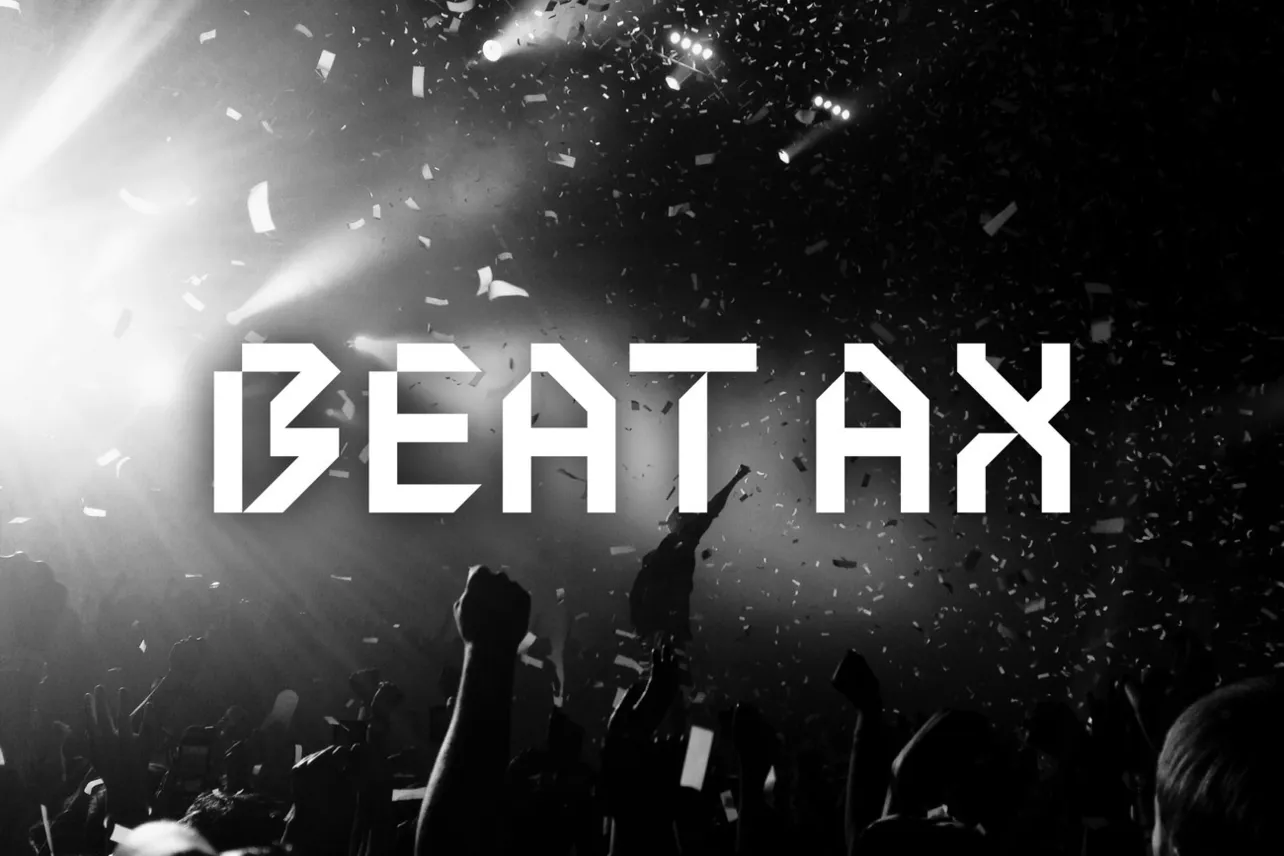 日本テレビが贈るグローバルアーティストによる音楽の祭典「BEAT AX」ロゴ