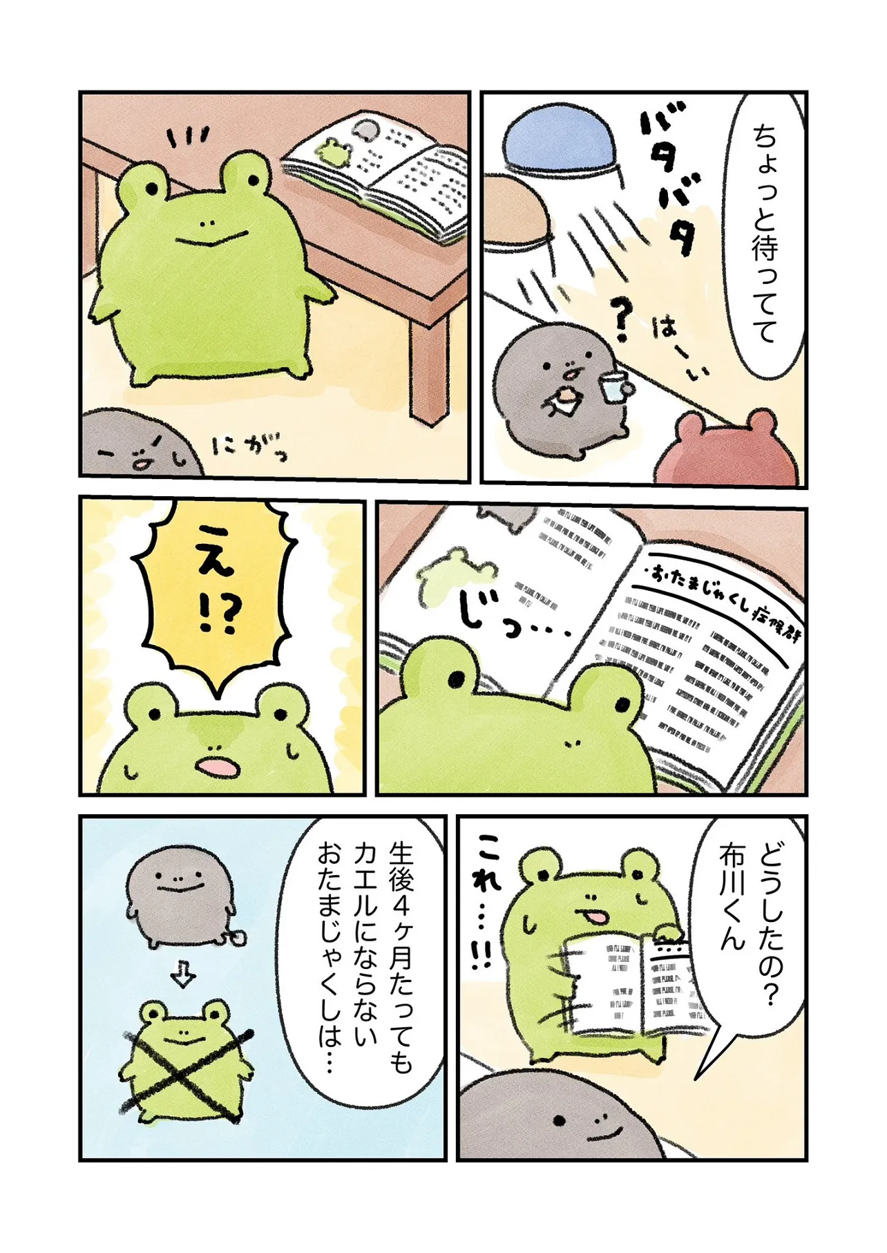 カエルになりたい（けど、なれない）おたまちゃんのお話17