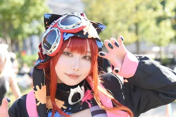 りなしぃ「ぶいすぽっ!」猫汰つなコスプレで魅了「色や形にもこだわり猫耳を制作」<池ハロ2023>