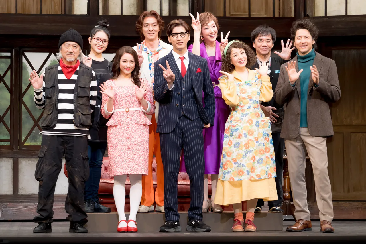 舞台「NOISES OFF」キャスト陣