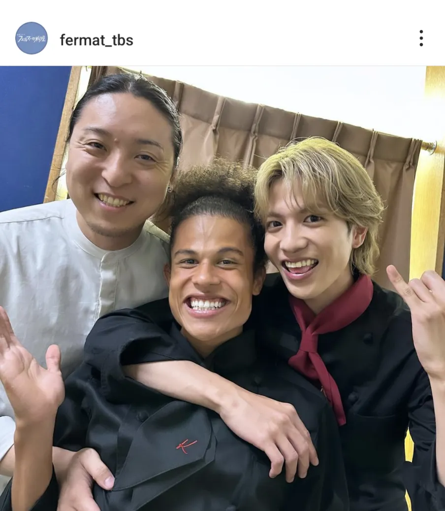 ※画像はドラマ「フェルマーの料理」公式Instagram(fermat_tbs)より