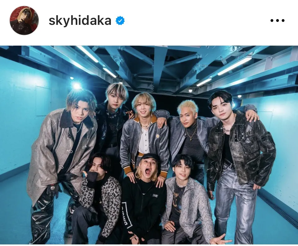 ※画像はSKY-HI Instagram (skyhidaka)より