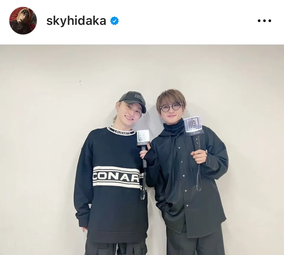 ※画像はSKY-HI Instagram (skyhidaka)より