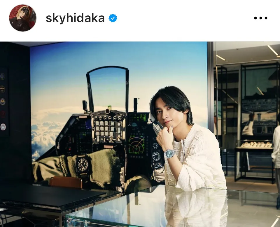 ※画像はSKY-HI Instagram (skyhidaka)より